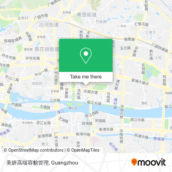 美妍高端容貌管理 map