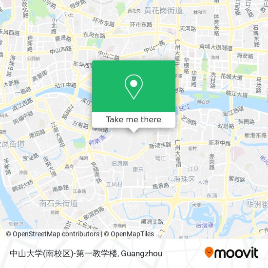 中山大学(南校区)-第一教学楼 map