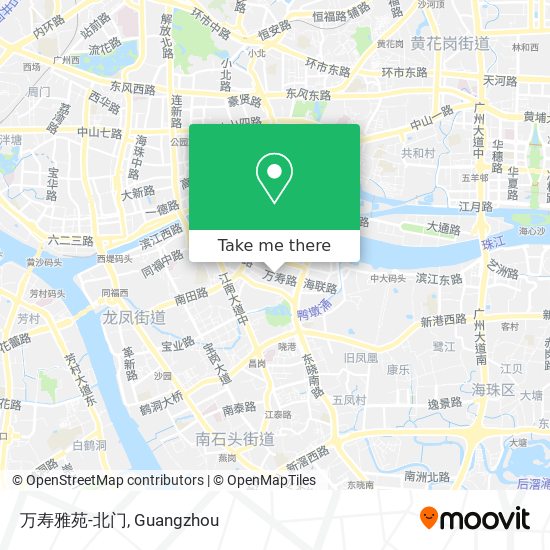 万寿雅苑-北门 map