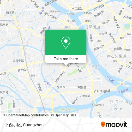 平西小区 map