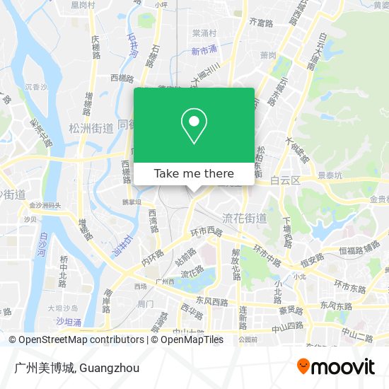 广州美博城 map