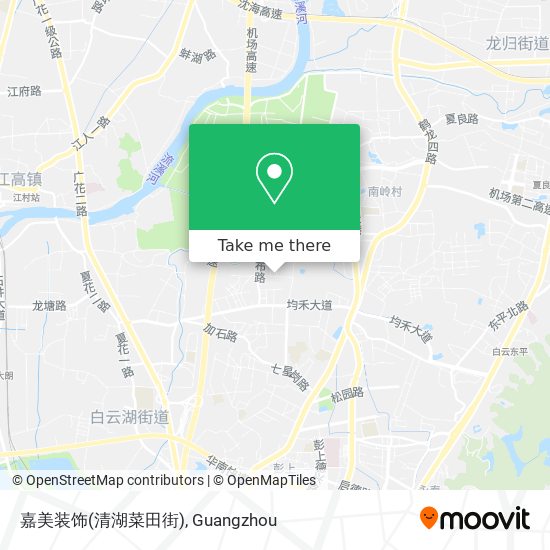 嘉美装饰(清湖菜田街) map