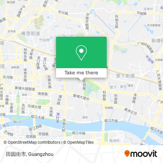 田园街市 map