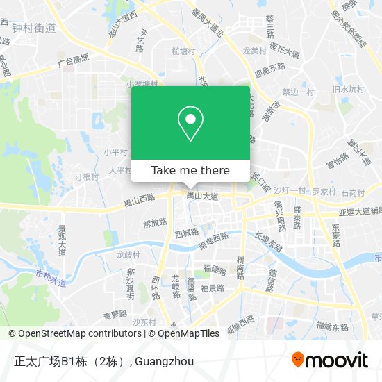 正太广场B1栋（2栋） map