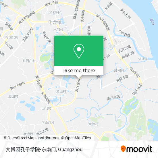 文博园孔子学院-东南门 map