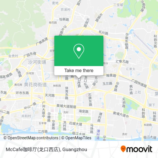McCafe咖啡厅(龙口西店) map