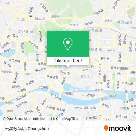 云星数码店 map