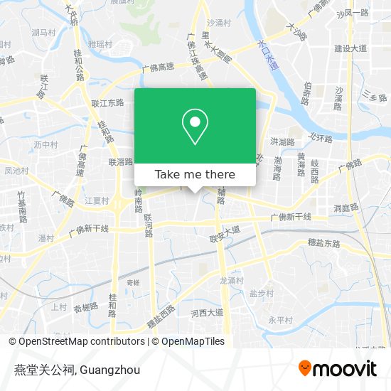 燕堂关公祠 map