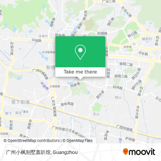 广州小枫别墅轰趴馆 map