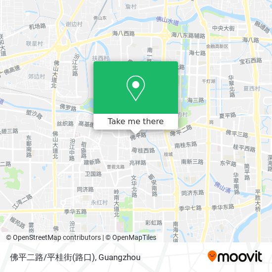 佛平二路/平桂街(路口) map