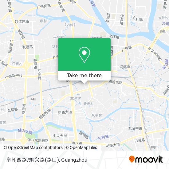 皇朝西路/蟾兴路(路口) map