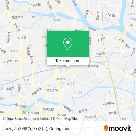 皇朝西路/蟾兴路(路口) map