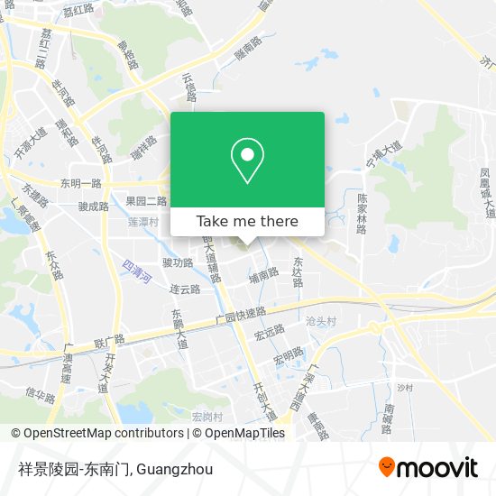 祥景陵园-东南门 map
