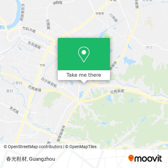 春光鞋材 map
