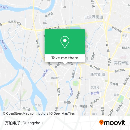 万泊电子 map