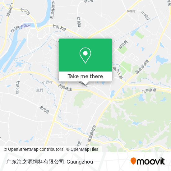 广东海之源饲料有限公司 map