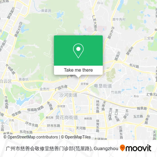 广州市慈善会敬修堂慈善门诊部(范屋路) map