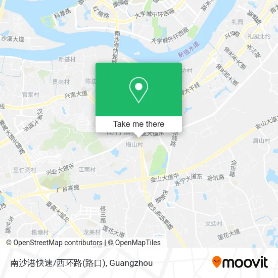 南沙港快速/西环路(路口) map