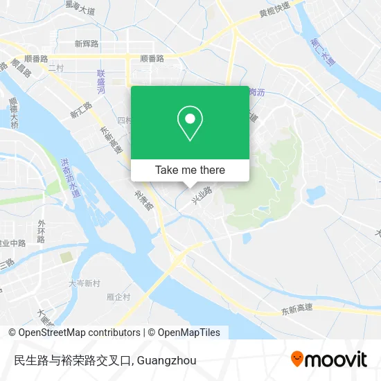 民生路与裕荣路交叉口 map