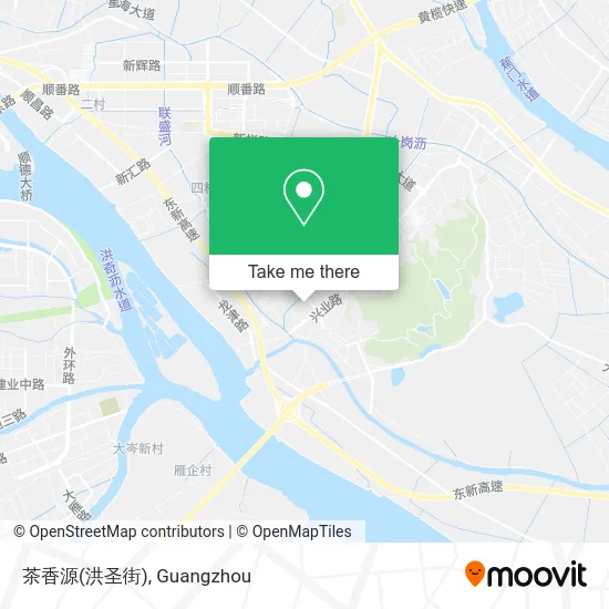 茶香源(洪圣街) map