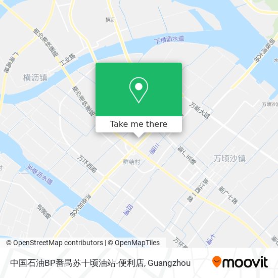 中国石油BP番禺苏十顷油站-便利店 map