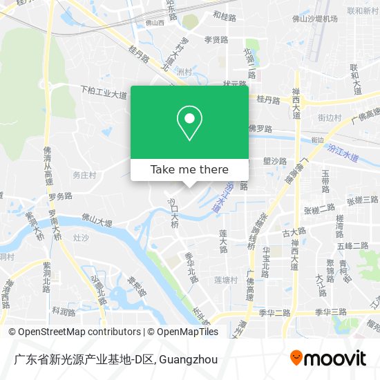 广东省新光源产业基地-D区 map