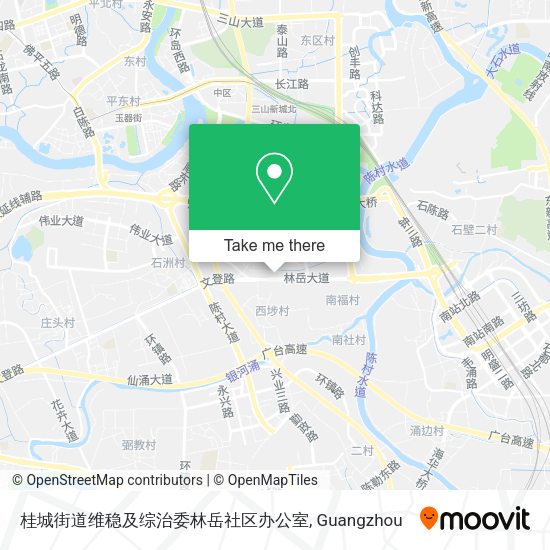 桂城街道维稳及综治委林岳社区办公室 map