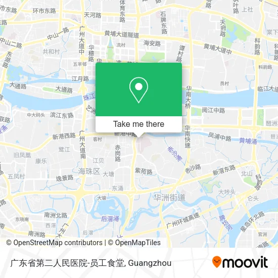 广东省第二人民医院-员工食堂 map