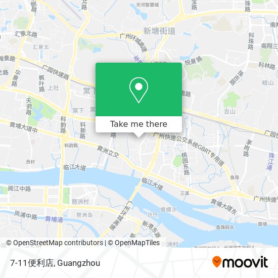 7-11便利店 map