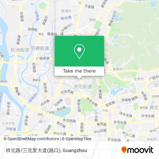 祥元路/三元里大道(路口) map