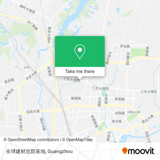 全球建材总部基地 map