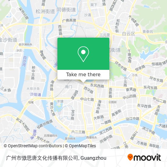 广州市慠思唐文化传播有限公司 map