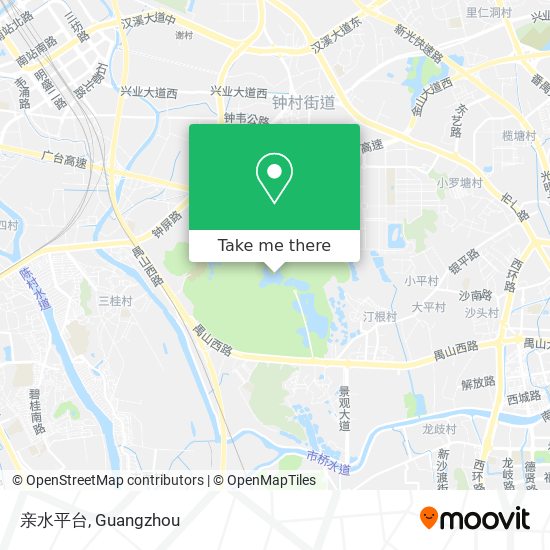 亲水平台 map