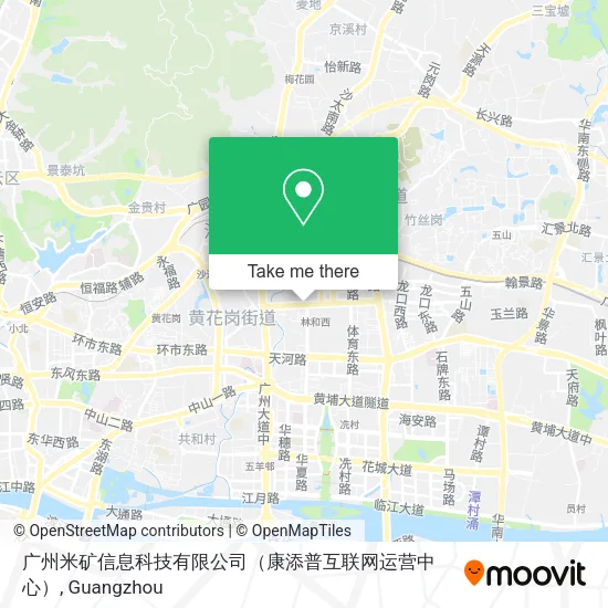 广州米矿信息科技有限公司（康添普互联网运营中心） map