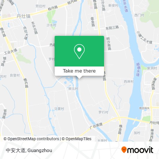 中安大道 map