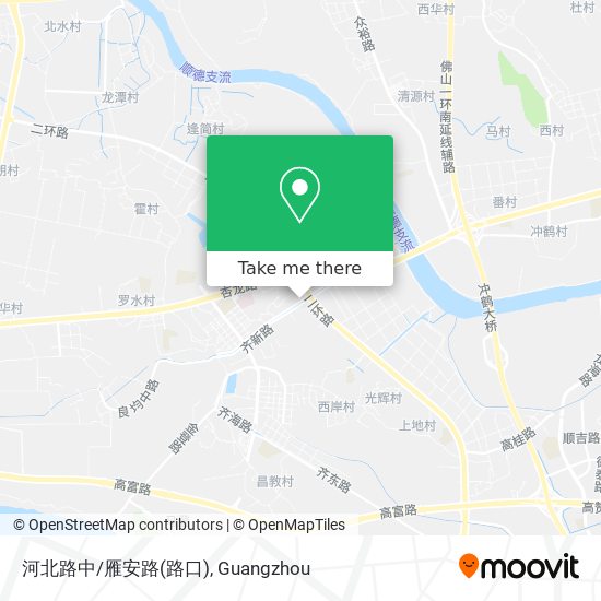 河北路中/雁安路(路口) map