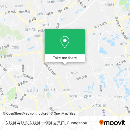 东线路与坑头东线路一横路交叉口 map
