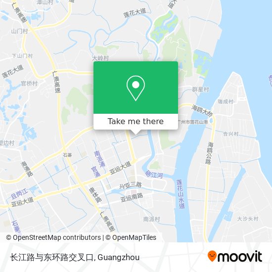长江路与东环路交叉口 map