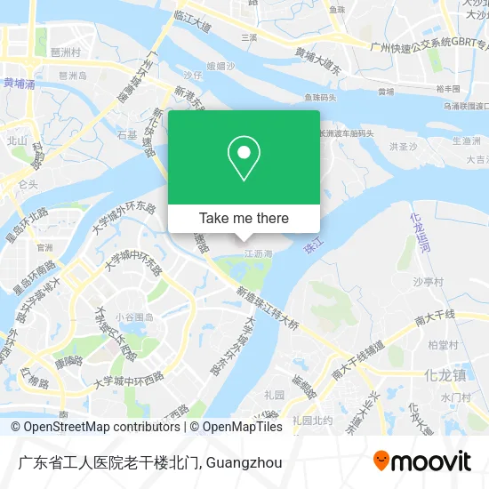 广东省工人医院老干楼北门 map