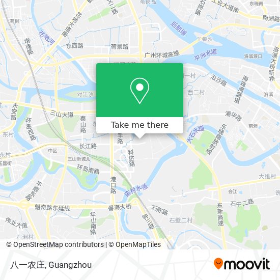 八一农庄 map