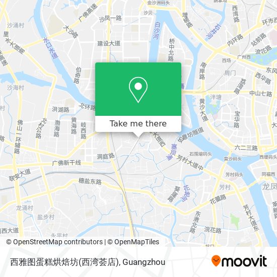 西雅图蛋糕烘焙坊(西湾荟店) map
