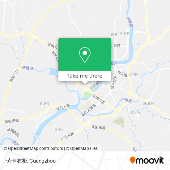 劳卡衣柜 map
