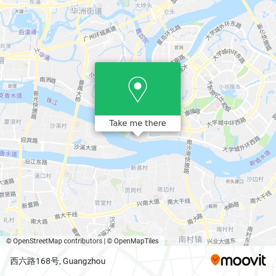 西六路168号 map