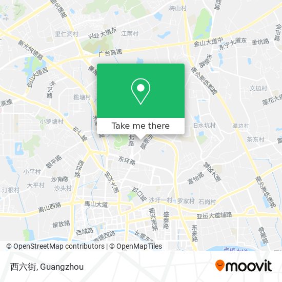 西六街 map