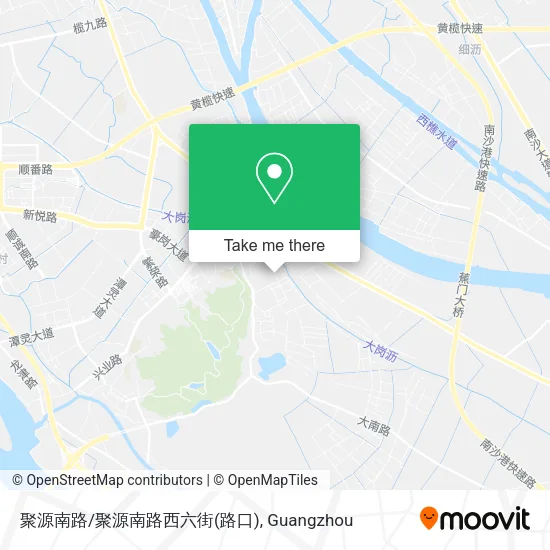 聚源南路/聚源南路西六街(路口) map