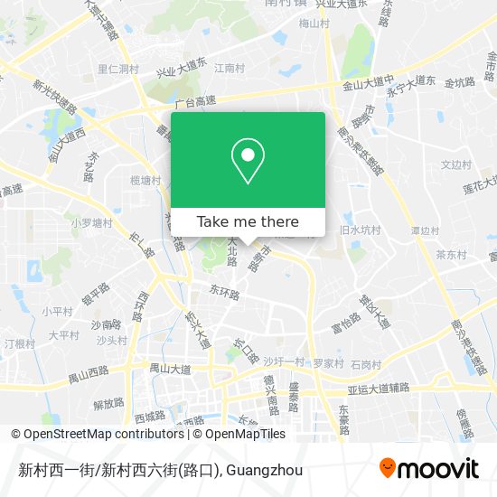 新村西一街/新村西六街(路口) map