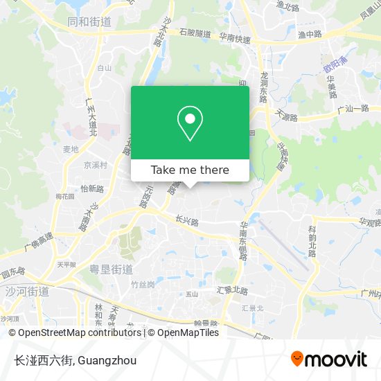 长湴西六街 map