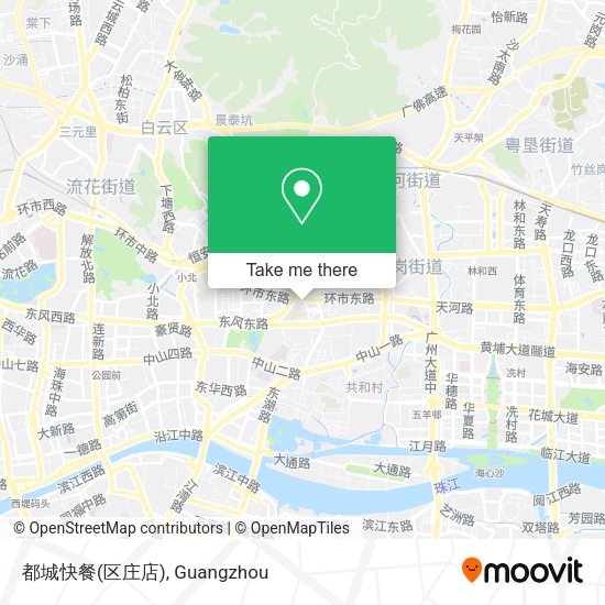都城快餐(区庄店) map