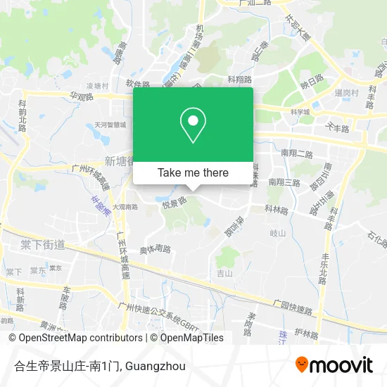 合生帝景山庄-南1门 map