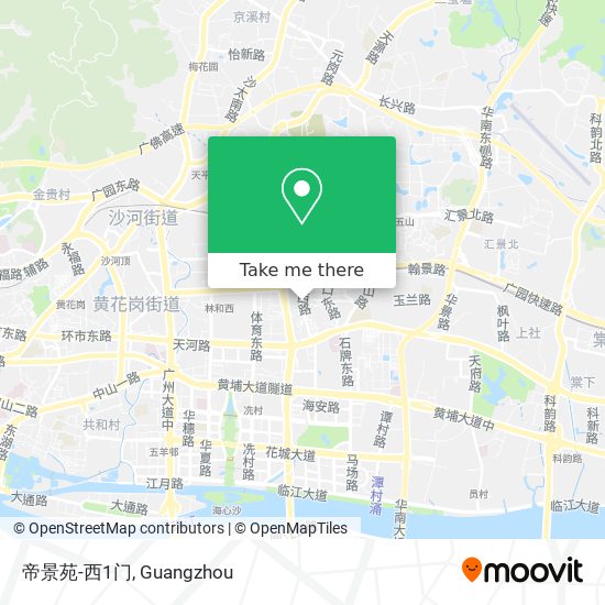 帝景苑-西1门 map